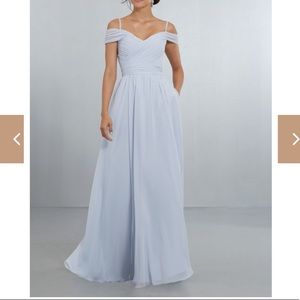 Morilee BLUSH COLORED Chiffon Bridesmaid Dress